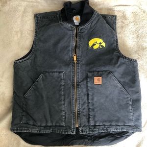 Carhartt Vest Iowa Hawkeyes College Football L